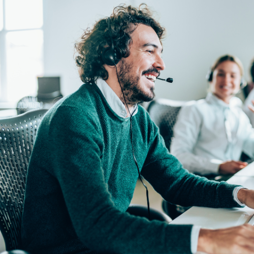 Dashboard infolinii z metrykami call center